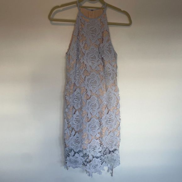 Keepsake The Label True Love Dress Size S Pastel Blue - Picture 5 of 8